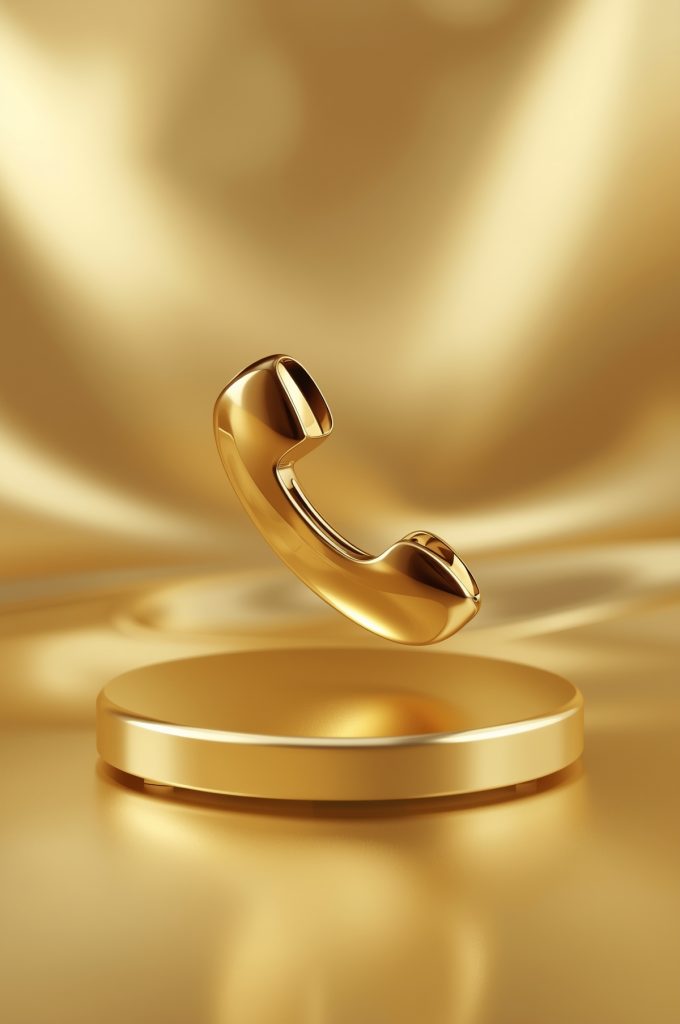 Contact lucid origin generate a highquality 3d image of a gold phone c 1