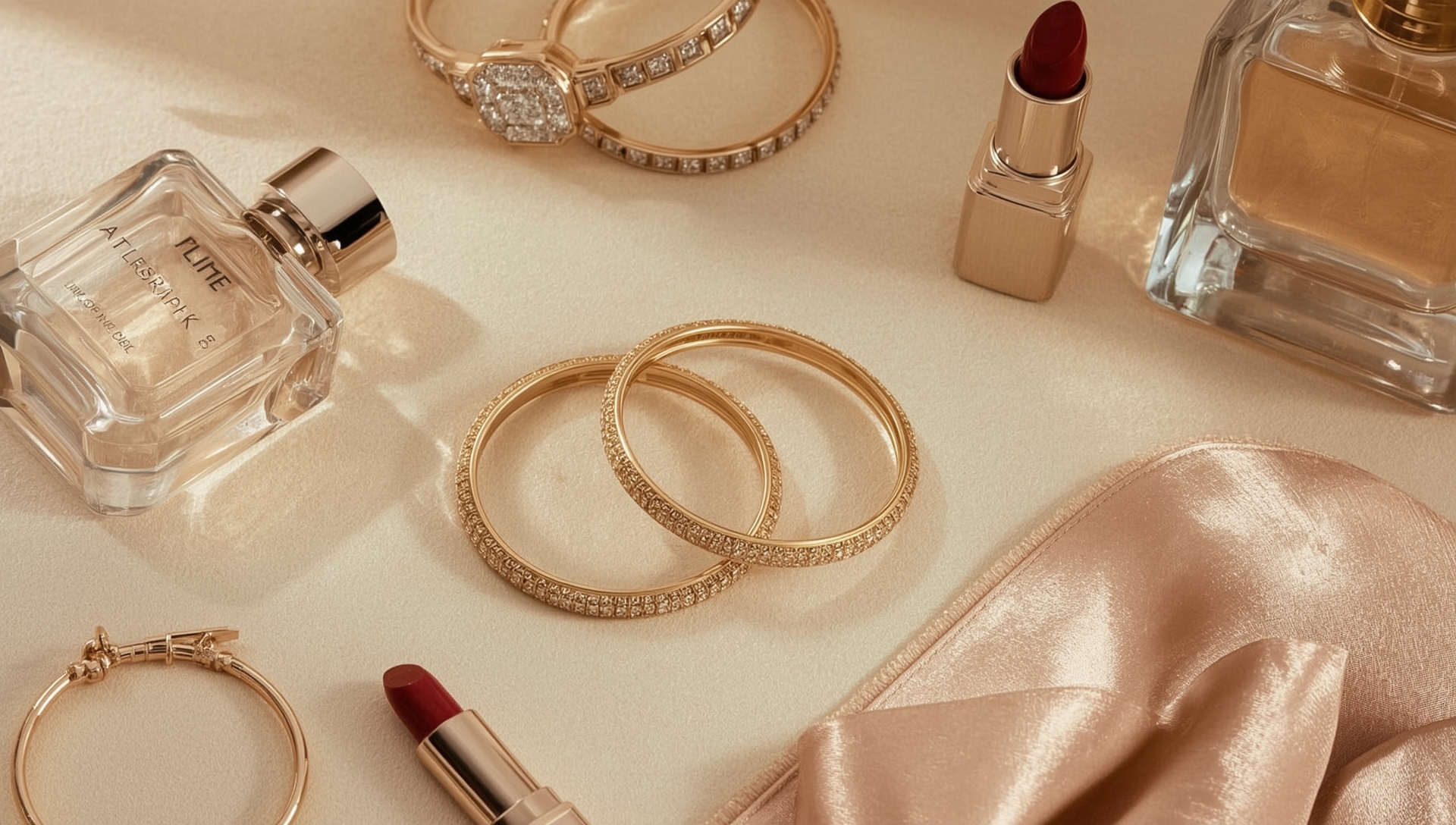 lucid realism antitarnish gold bangles with intricate details 3